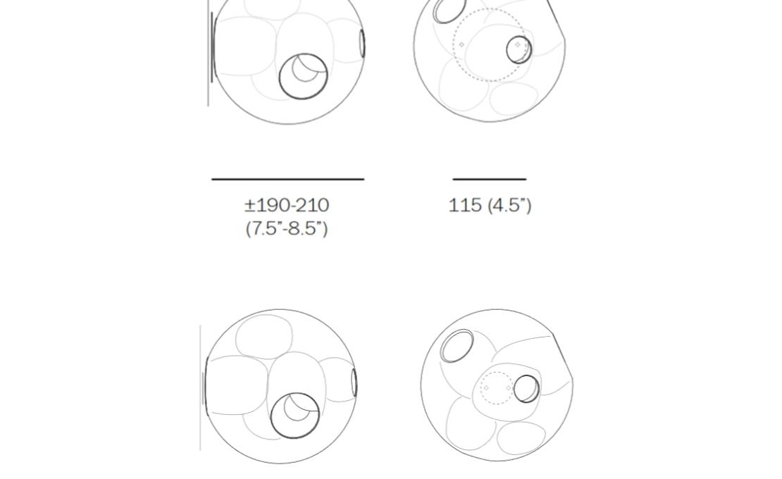 Настенный Светильник от фабрики Bocci модель 38vs Wall Lamp