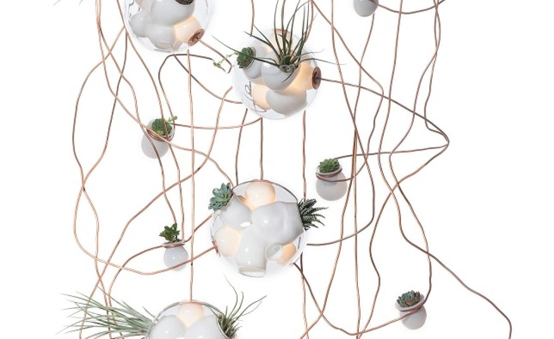 Подвесной светильник от фабрики Bocci модель 38 Suspension Lamp