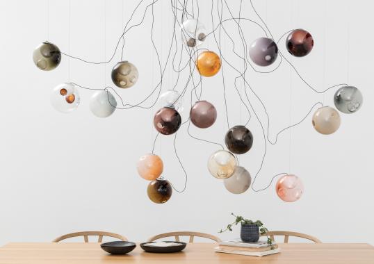 Подвесной светильник от фабрики Bocci модель 28 Suspension Lamp