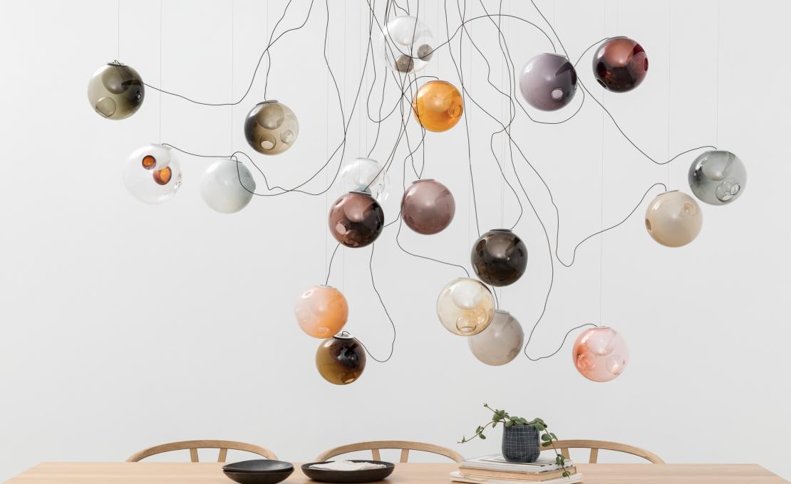 Подвесной светильник от фабрики Bocci модель 28 Suspension Lamp