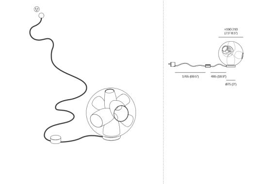 Настольная лампа Bocci 38Vt  Lamp image 2