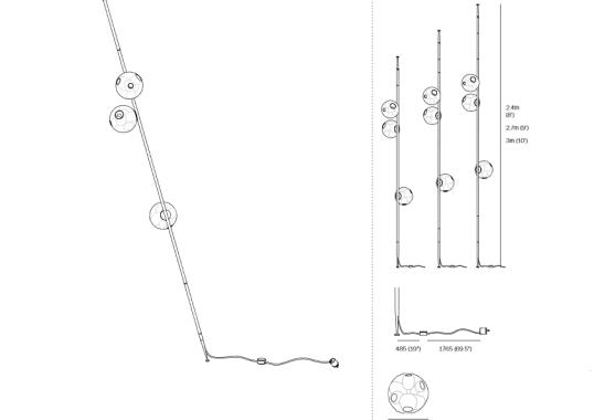 Торшер Bocci 38 Stem Floor Lamp image 4
