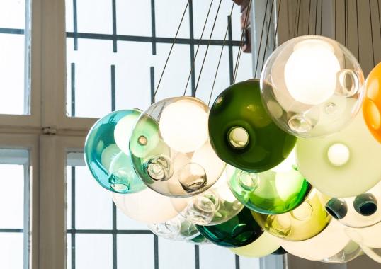 Подвесной светильник от фабрики Bocci модель 28 Cluster Pendant Lamp