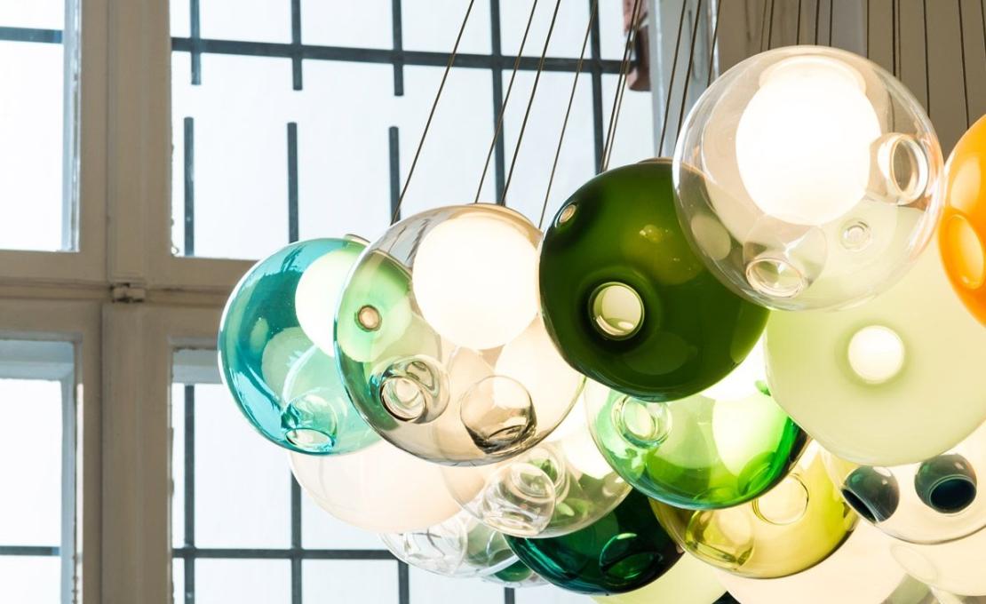 Подвесной светильник от фабрики Bocci модель 28 Cluster Pendant Lamp