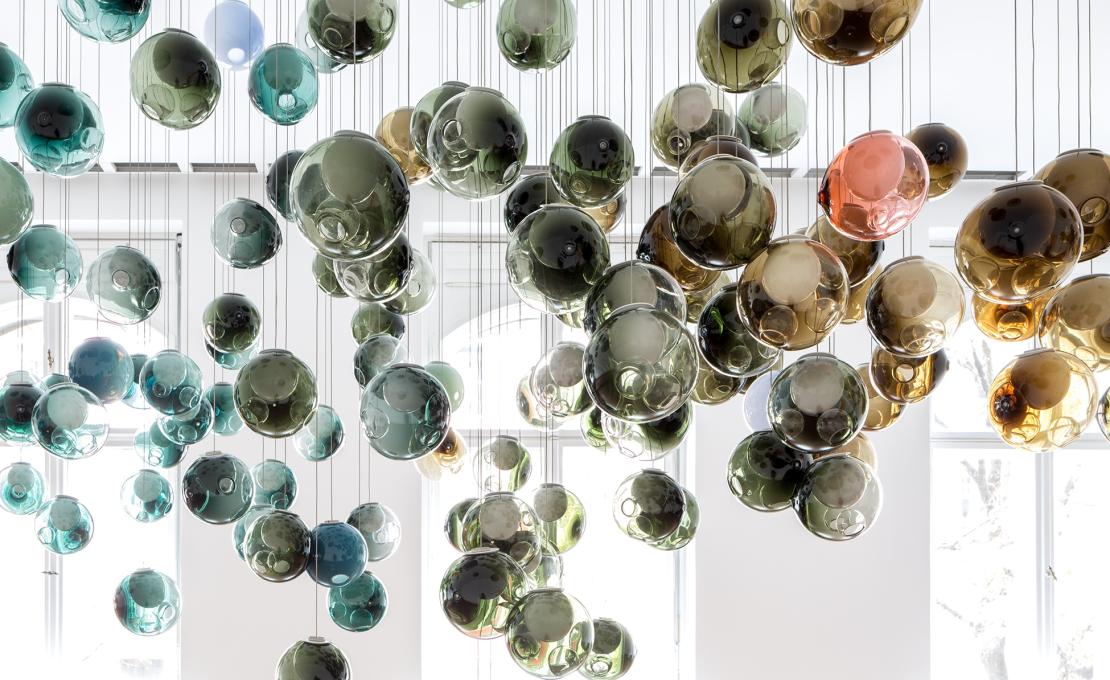 Подвесной светильник от фабрики Bocci модель 28 Suspension Lamp