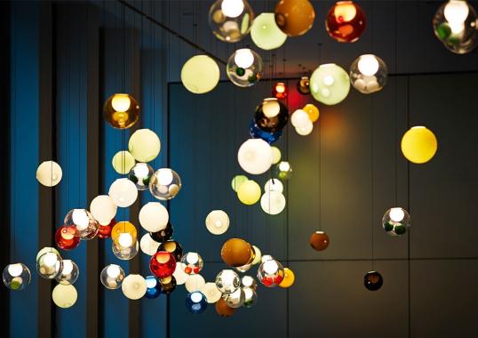 Подвесной светильник от фабрики Bocci модель 28 Suspension Lamp