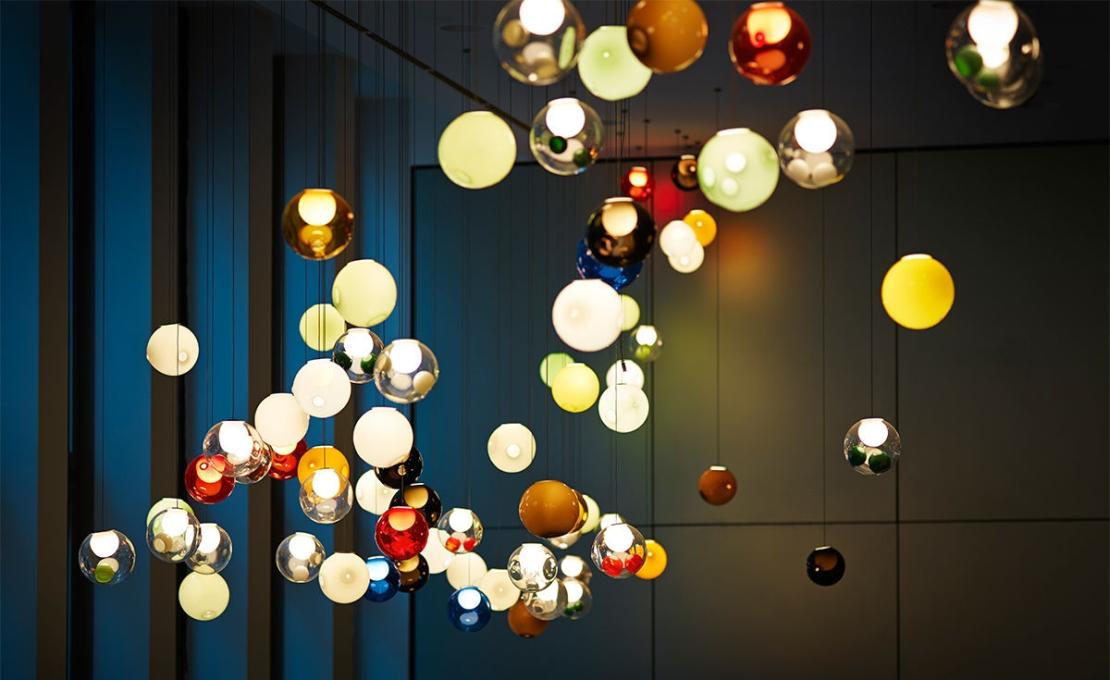 Подвесной светильник от фабрики Bocci модель 28 Suspension Lamp