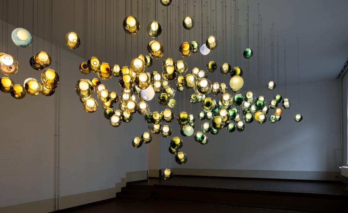 Подвесной светильник от фабрики Bocci модель 28 Suspension Lamp