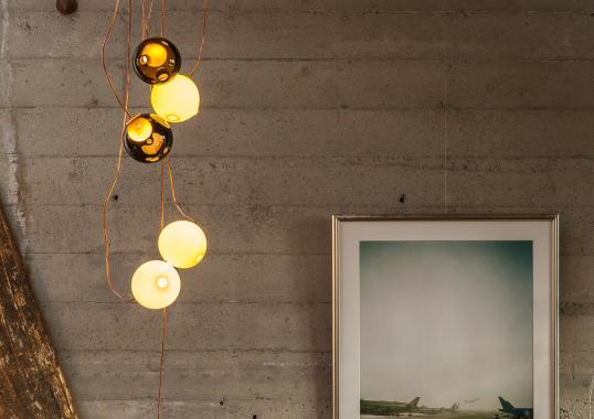 Подвесной светильник от фабрики Bocci модель 28 Suspension Lamp