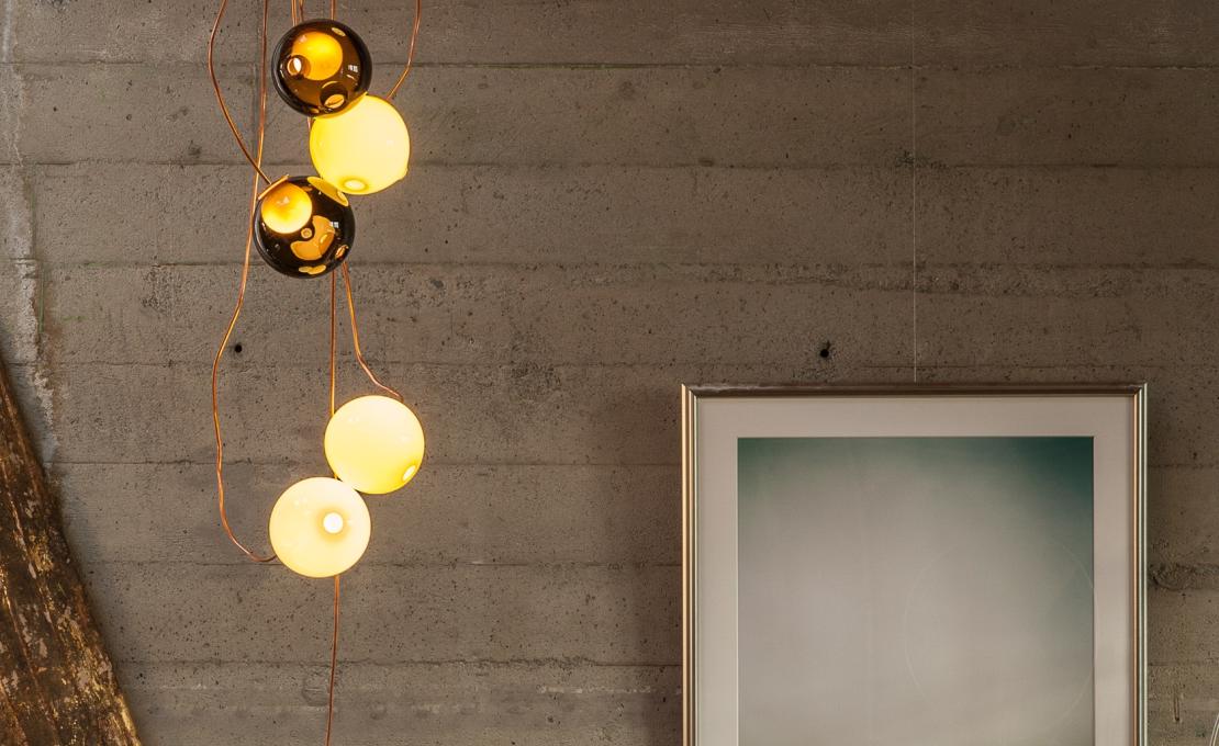 Подвесной светильник от фабрики Bocci модель 28 Suspension Lamp