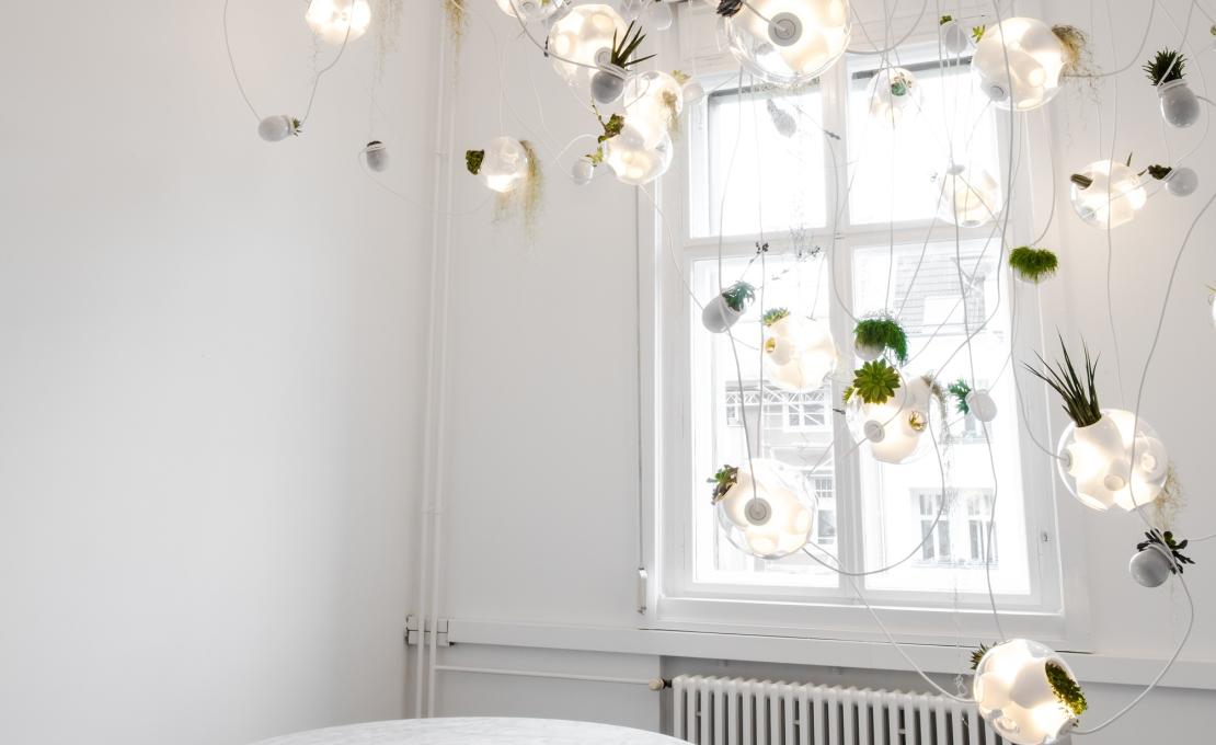 Подвесной светильник от фабрики Bocci модель 38 Suspension Lamp