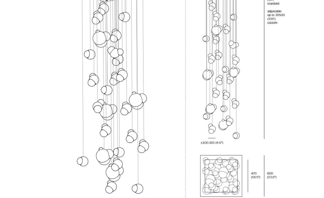 Подвесной светильник от фабрики Bocci модель 57.26 Pendant