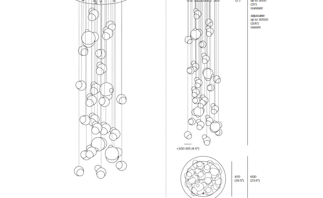 Подвесной светильник от фабрики Bocci модель 57.26 Pendant