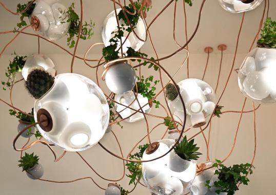 Подвесной светильник от фабрики Bocci модель 38 Suspension Lamp