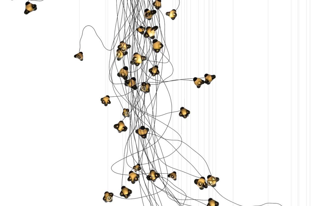 Подвесной светильник от фабрики Bocci модель 57.61 Pendant
