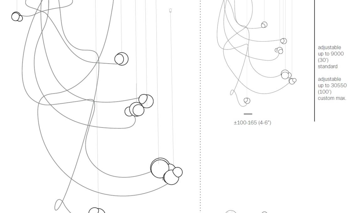 Подвесной светильник от фабрики Bocci модель 57.7 Pendant