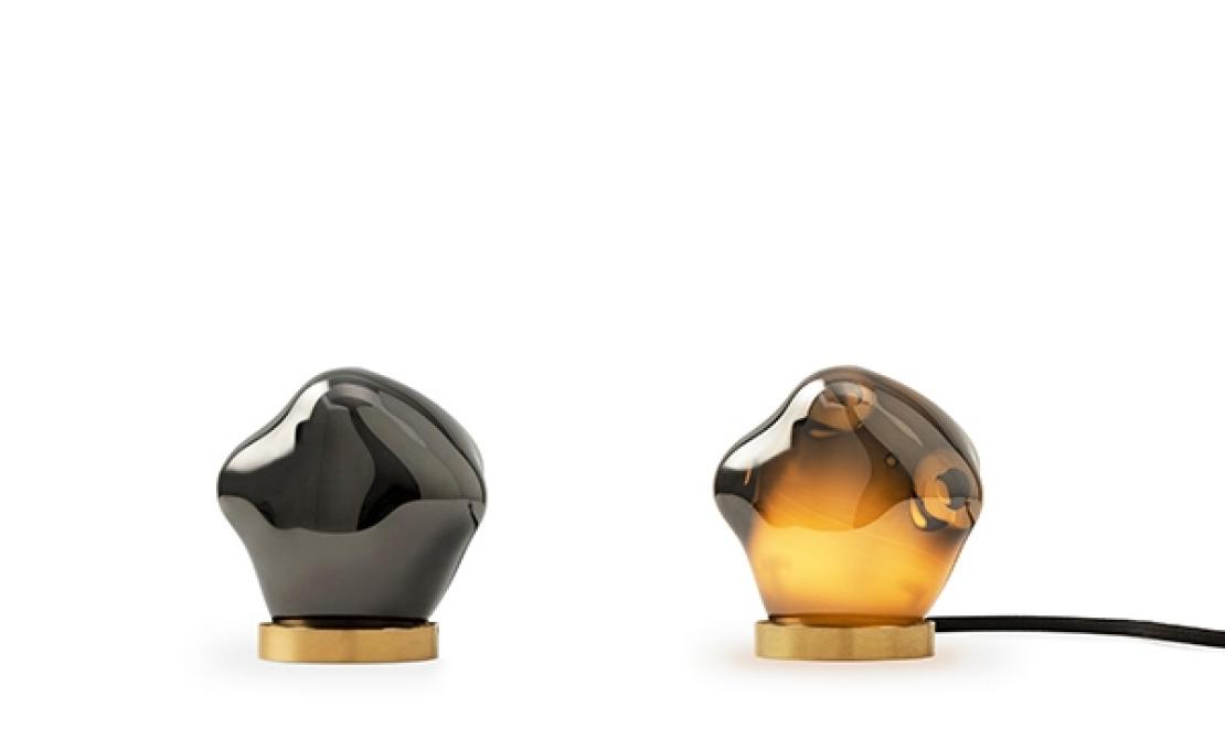 Настольная лампа от фабрики Bocci модель 57T DARK MIRRORED  LAMP