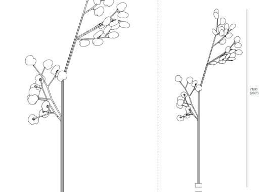 Уличный светильник Bocci 73 Trunk Floor Lamp image 2