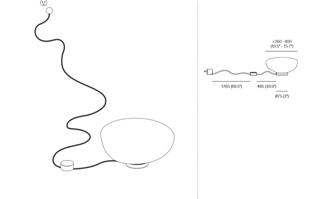 Настольная лампа от фабрики Bocci модель 73T  LAMP