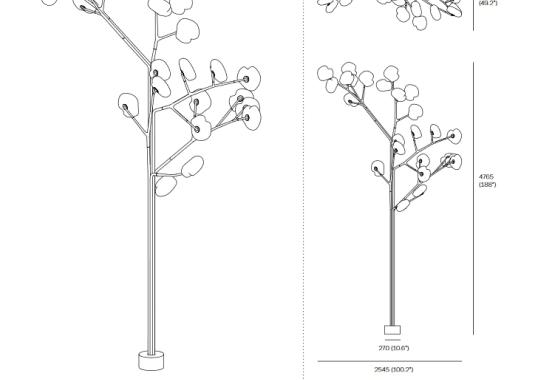 Уличный светильник Bocci 73 Trunk Floor Lamp image 5