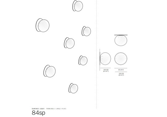 Технические характеристики и чертежи Bocci 84s Bocci Wall