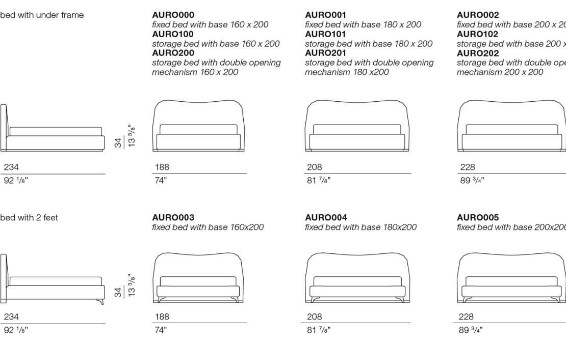 Кровать от фабрики Bodema модель Aurore Bed