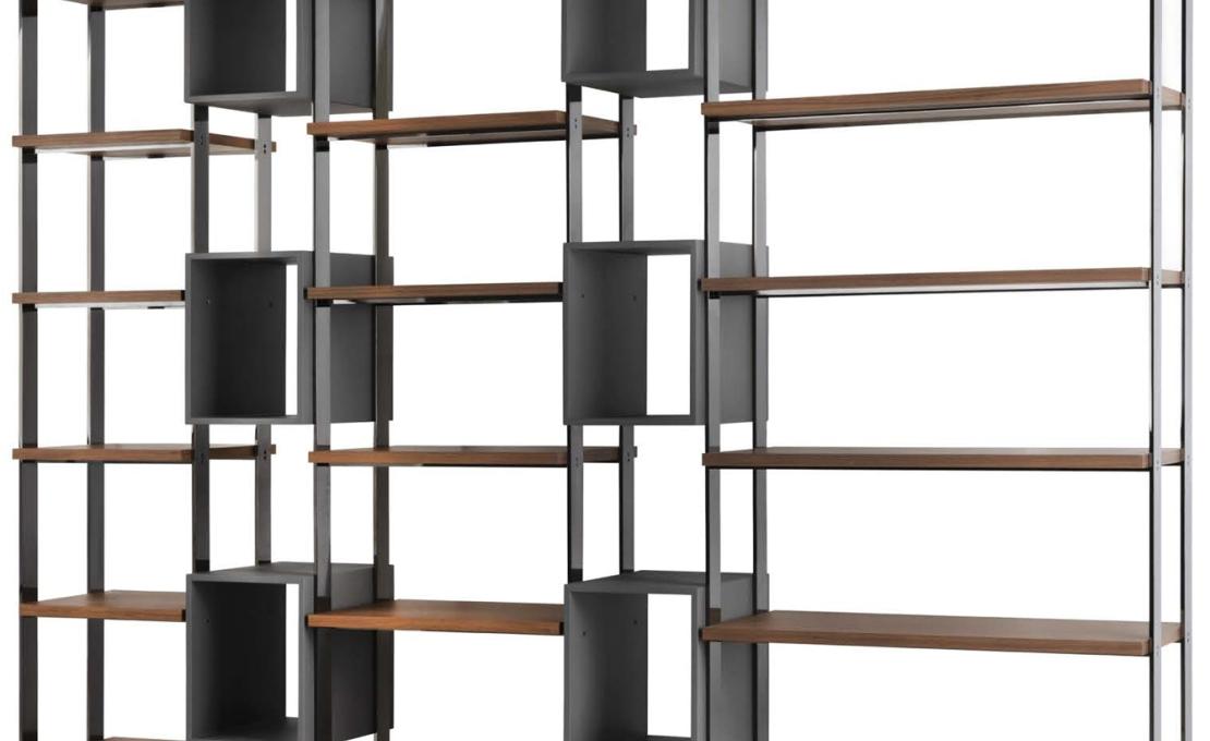 Стеллаж для книг от фабрики Bodema модель Box Bookshelf