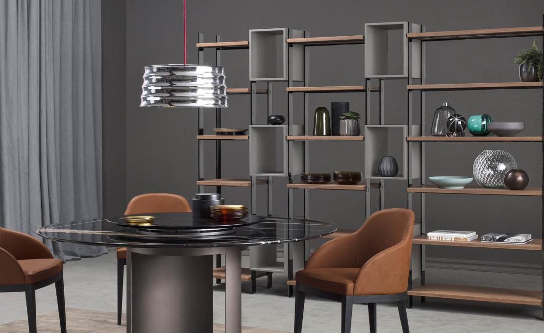 Стеллаж для книг от фабрики Bodema модель Box Bookshelf