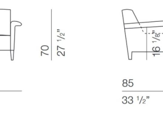 Кресло от фабрики Bodema модель GRA000