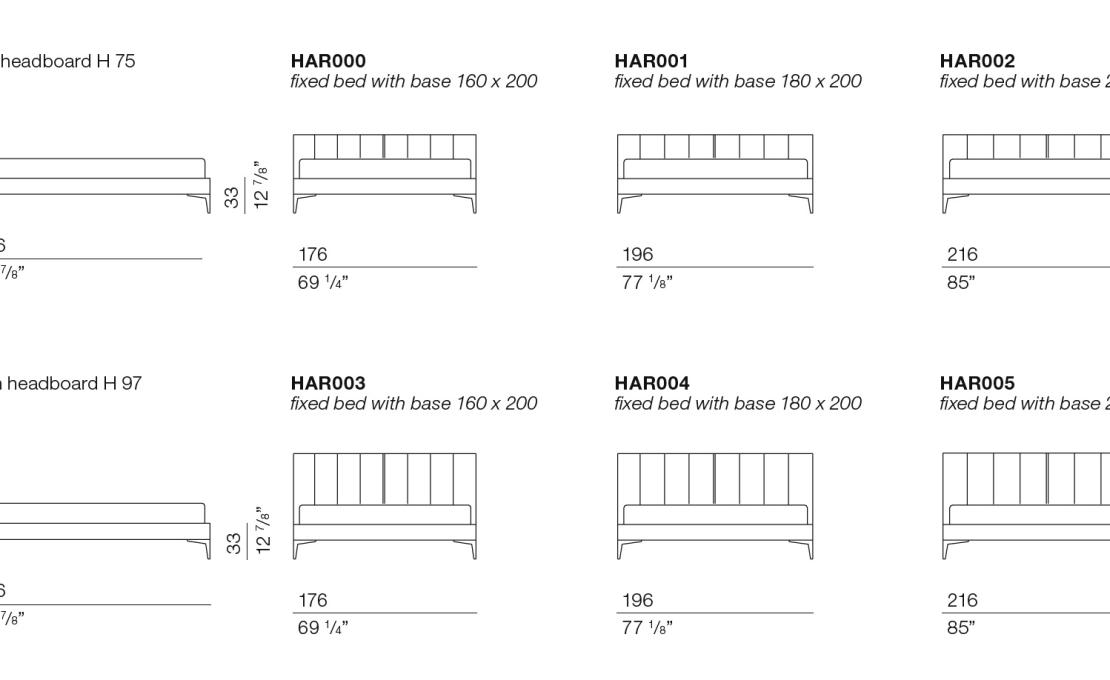 Кровать от фабрики Bodema модель Harry Bed