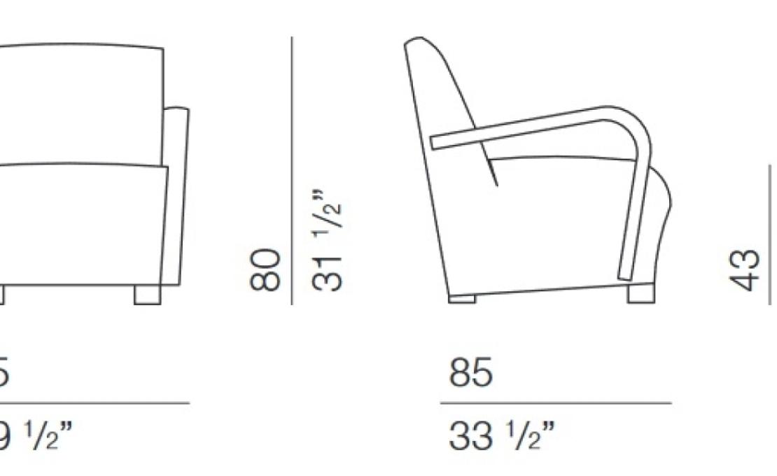 Кресло от фабрики Bodema модель MALY001