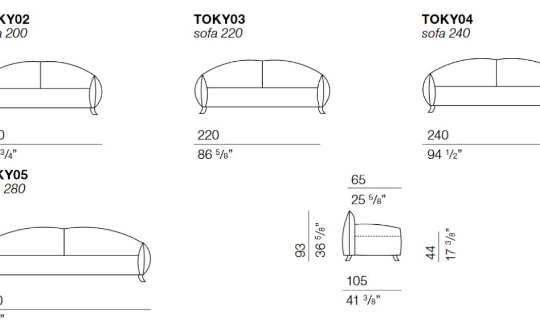 Диван от фабрики Bodema модель TOKY0 Tokyo Sofa