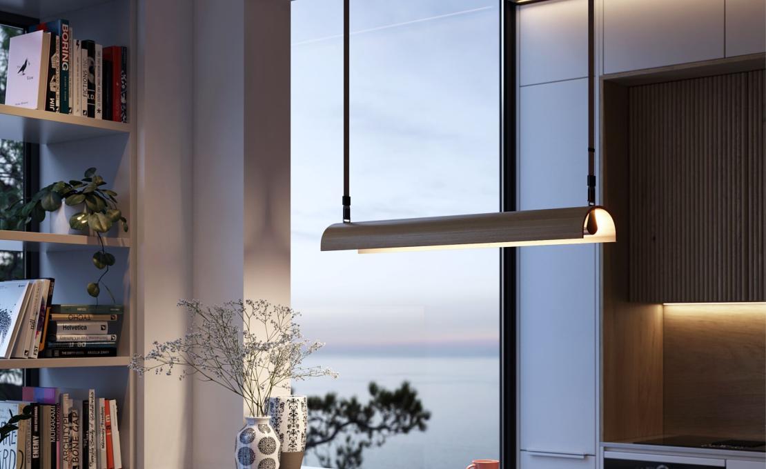 Подвесной светильник от фабрики Bover модель 1320-Aluet Pendant Lamp