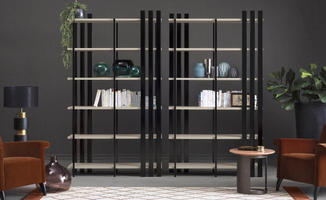 Стеллаж для книг от фабрики Bodema модель Tower Bookshelf