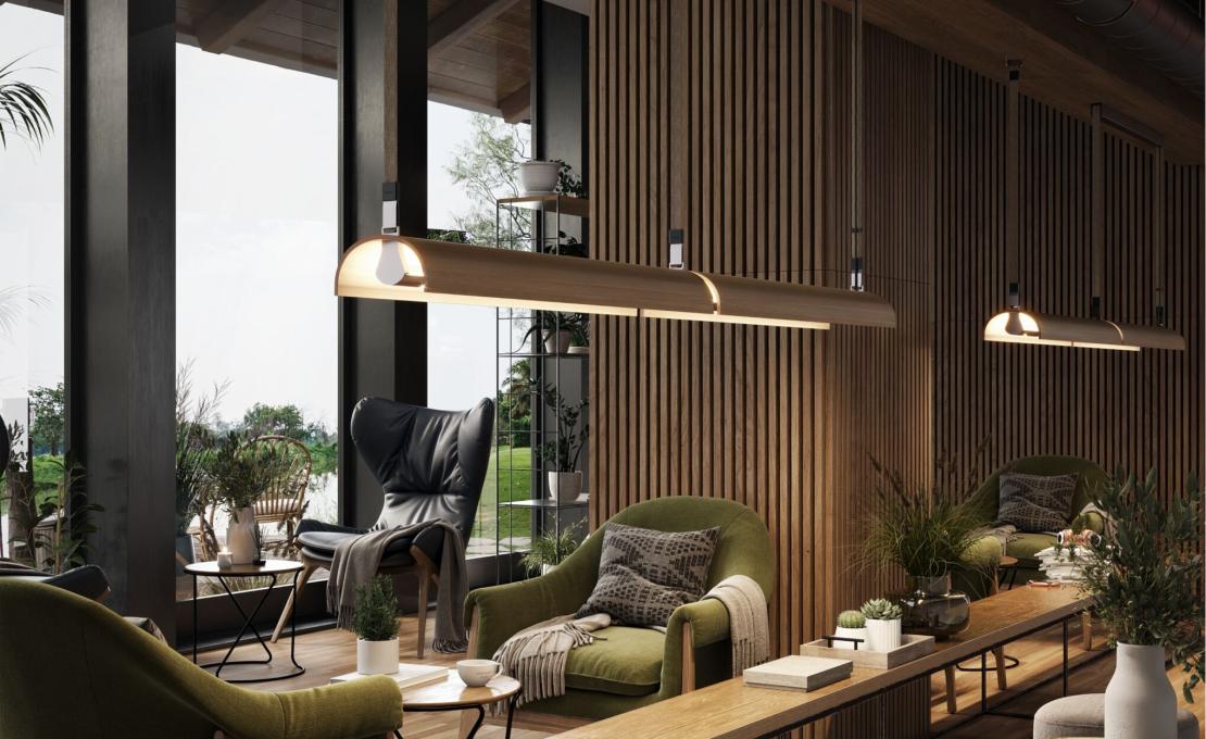 Подвесной светильник от фабрики Bover модель 1320-Aluet Pendant Lamp