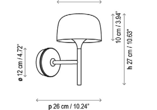 Настенный Светильник Bover 20101013012 image 2