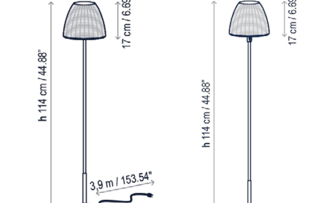 Уличный светильник от фабрики Bover модель Atticus Floor Lamp