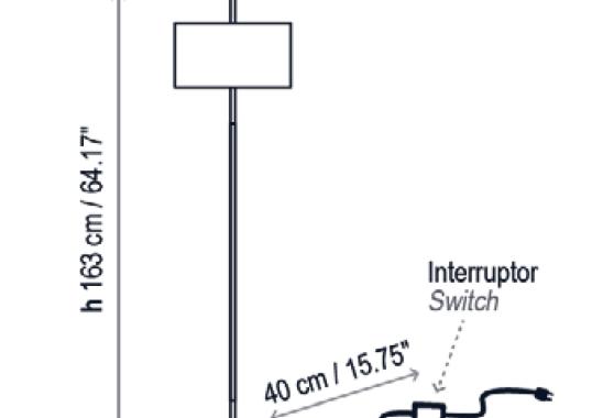 Торшер Bover Danona Floor Lamp image 3