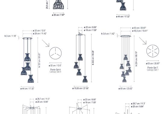 Подвесной светильник Bover Domita image 2