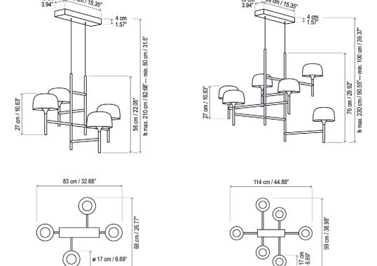 Подвесной светильник Bover Bol image 6