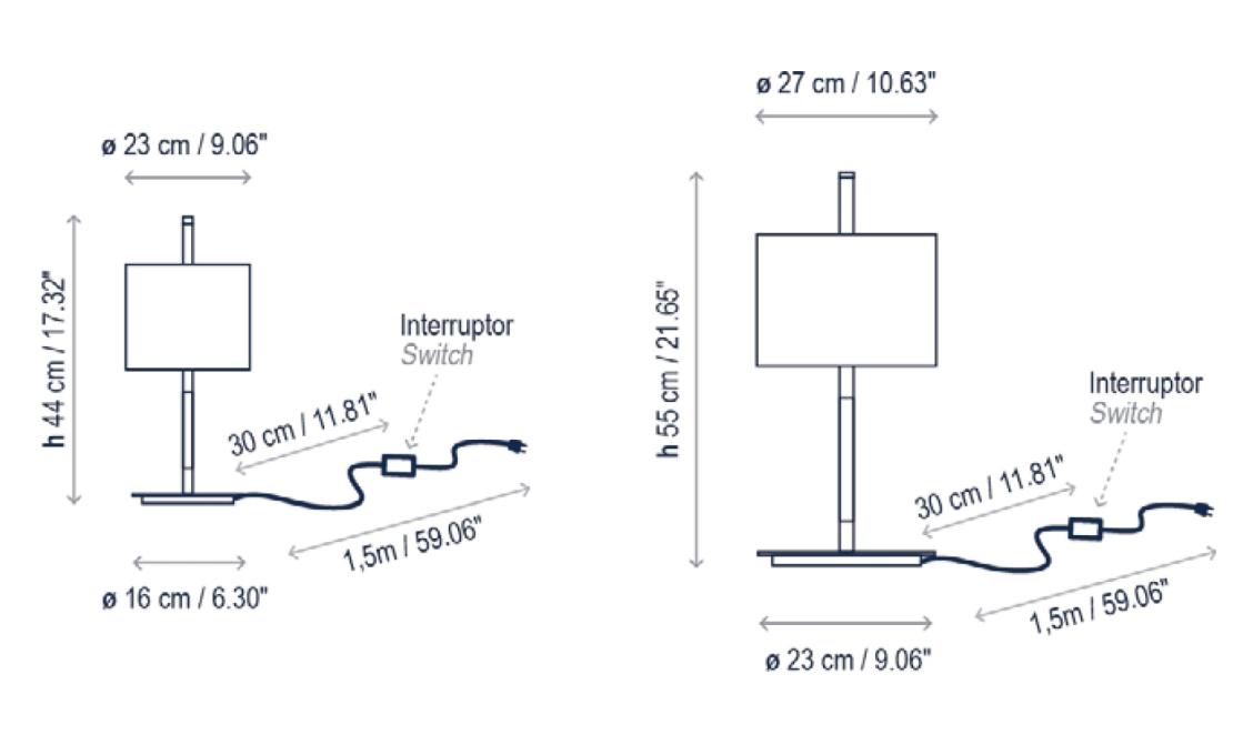 Настольная лампа от фабрики Bover модель Danona  Lamp