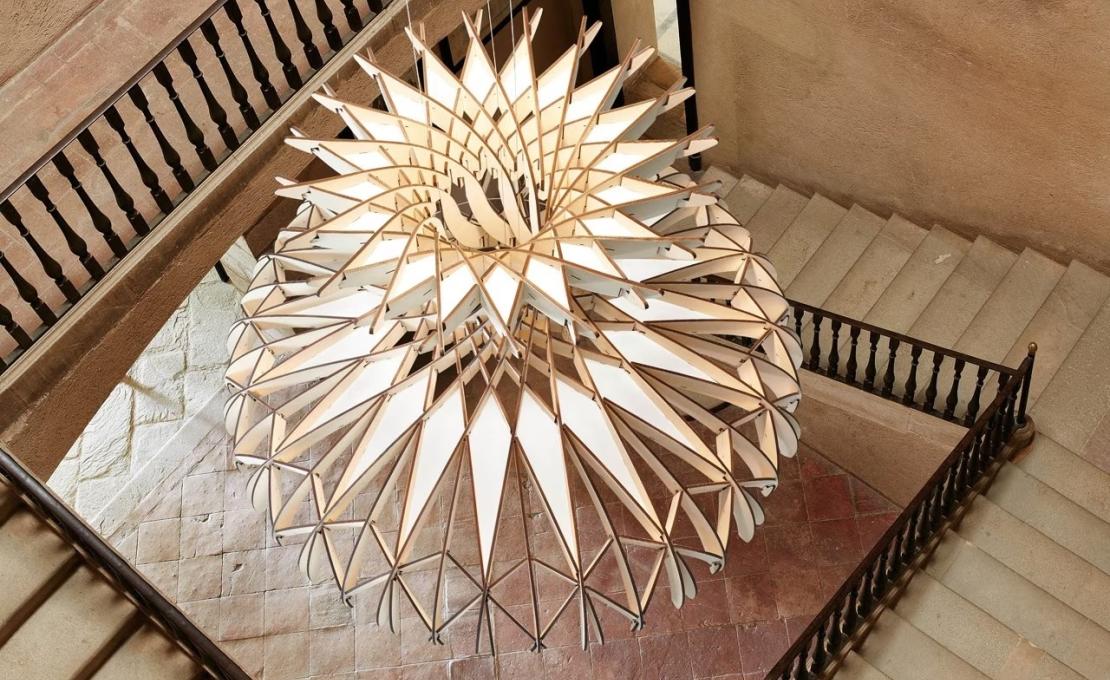 Подвесной светильник от фабрики Bover модель Dome Pendant Lamp