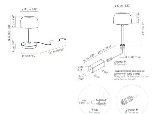 Настольная лампа Bover Bol  Lamp image 6