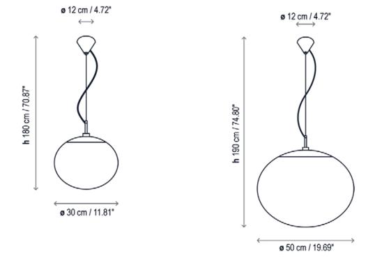 Подвесной светильник Bover Elipse Indoor image 2