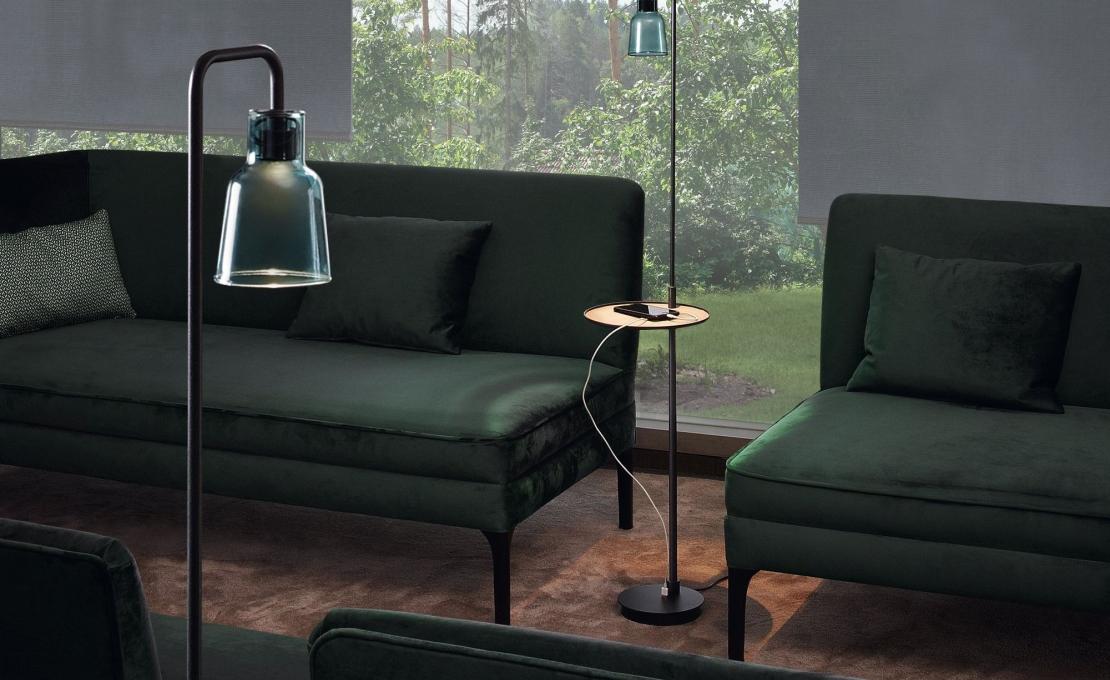 Торшер от фабрики Bover модель Drip/Drop P/131 Floor Lamp