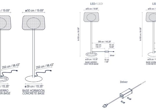 Уличный светильник Bover Fora Floor Lamp image 2