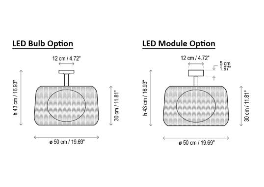 Уличный светильник Bover Fora Ceiling Lamp image 3