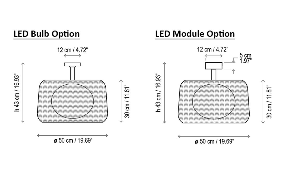 Уличный светильник от фабрики Bover модель Fora Ceiling Lamp