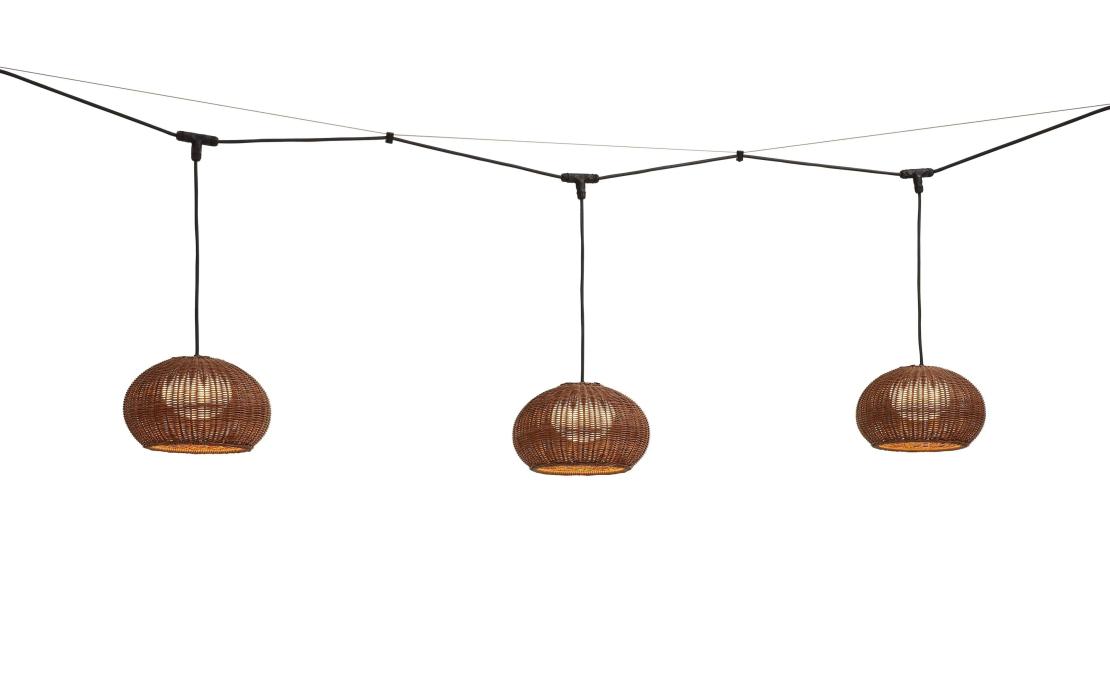 Уличный светильник от фабрики Bover модель Garota Catenary Pendant Lamp
