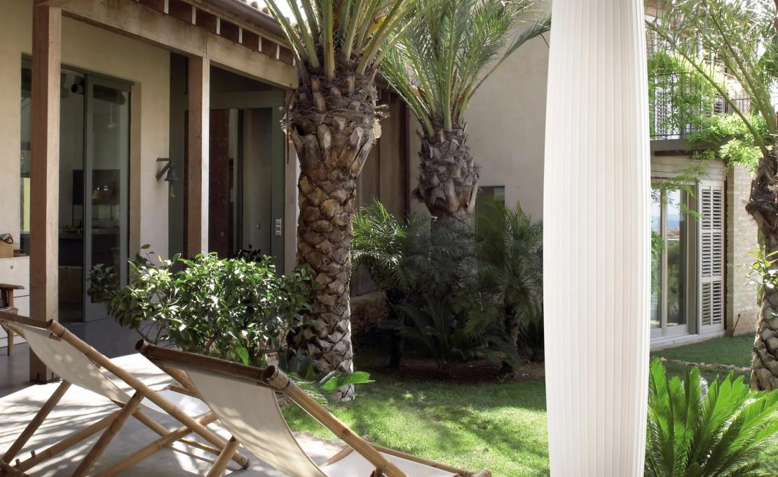 Торшер от фабрики Bover модель Maxi Outdoor Pendant Lamp